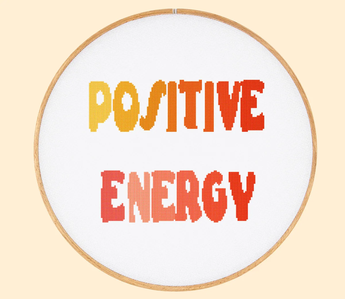 Positive energy hoop pattern from DMC