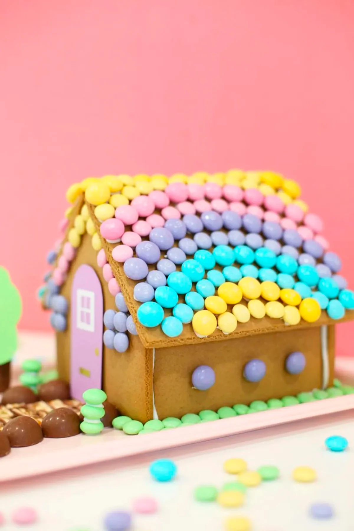 Easter gingerbread house