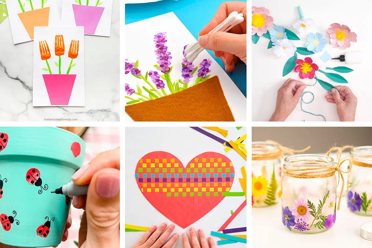 Easy Mother's Day crafts for kids