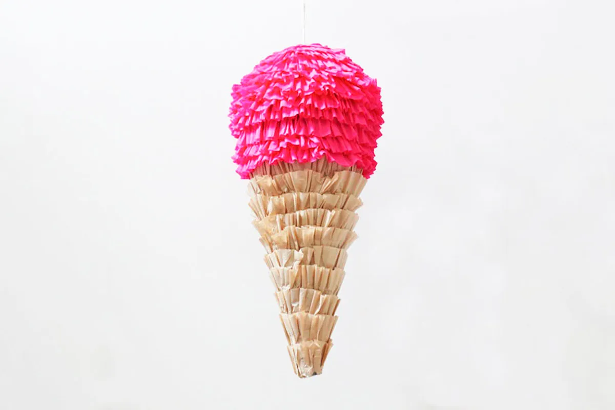 Ice cream pinata