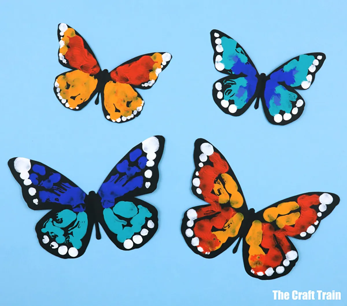 spring art projects - butterfly-art-7