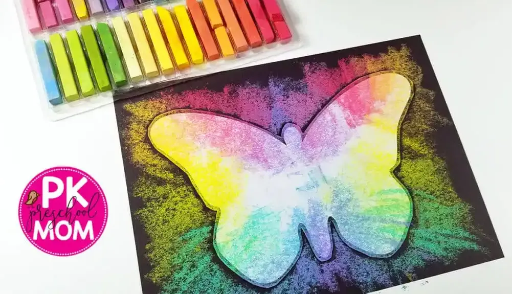 spring art projects - butterfly
