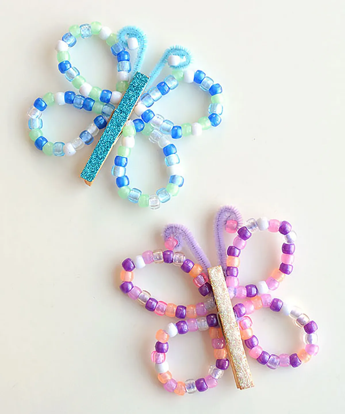 spring crafts for kids - butterfly