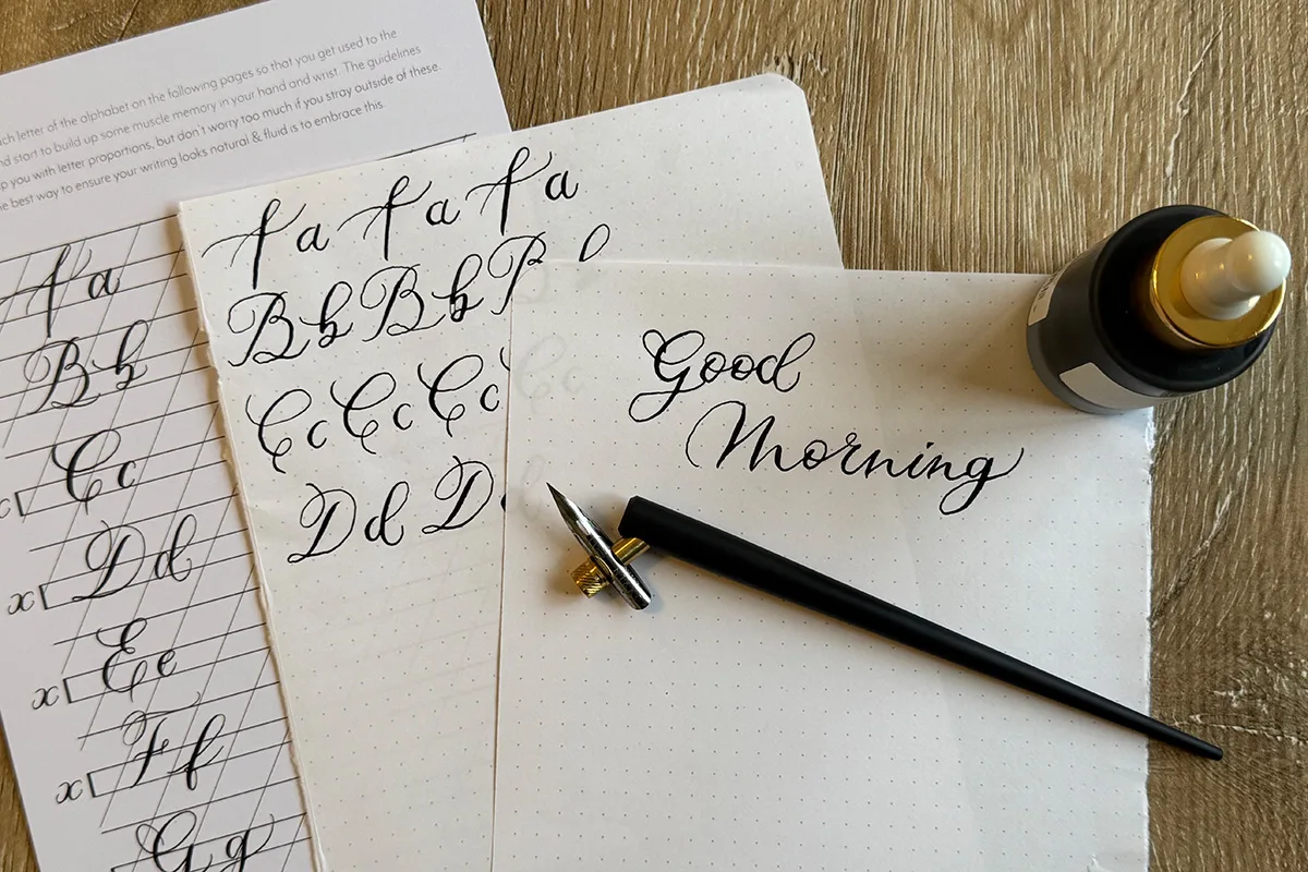 Tom In Calligraphy Tom’s Studio Calligraphy Pen review | Gathered