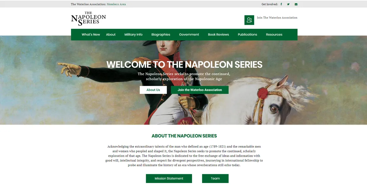 The Napoleon Series Napoleonic Wars