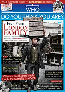 Who Do You Think You Are? Magazine October 2021