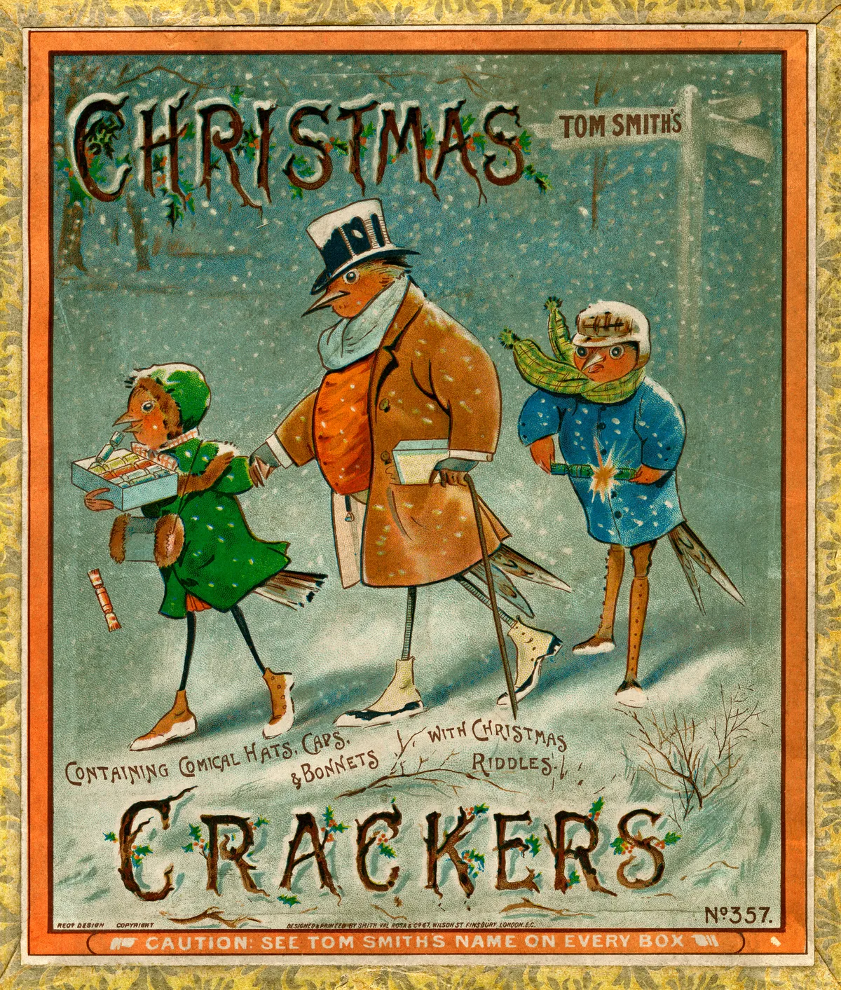 Who invented Christmas crackers