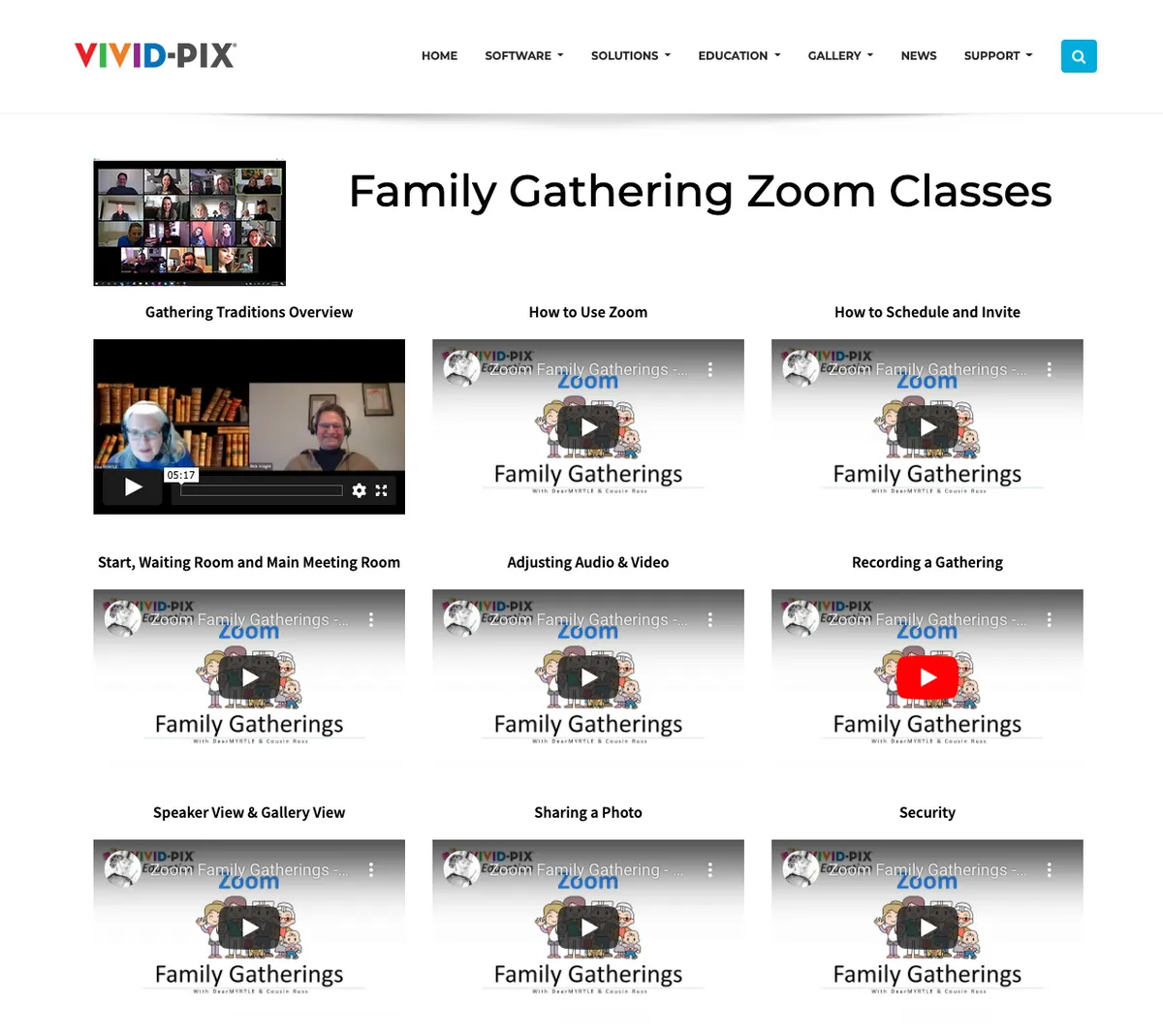 Get more from Zoom with these tutorials from Vivid-Pix