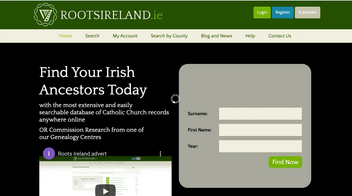 RootsIreland has a collection of Irish Catholic records