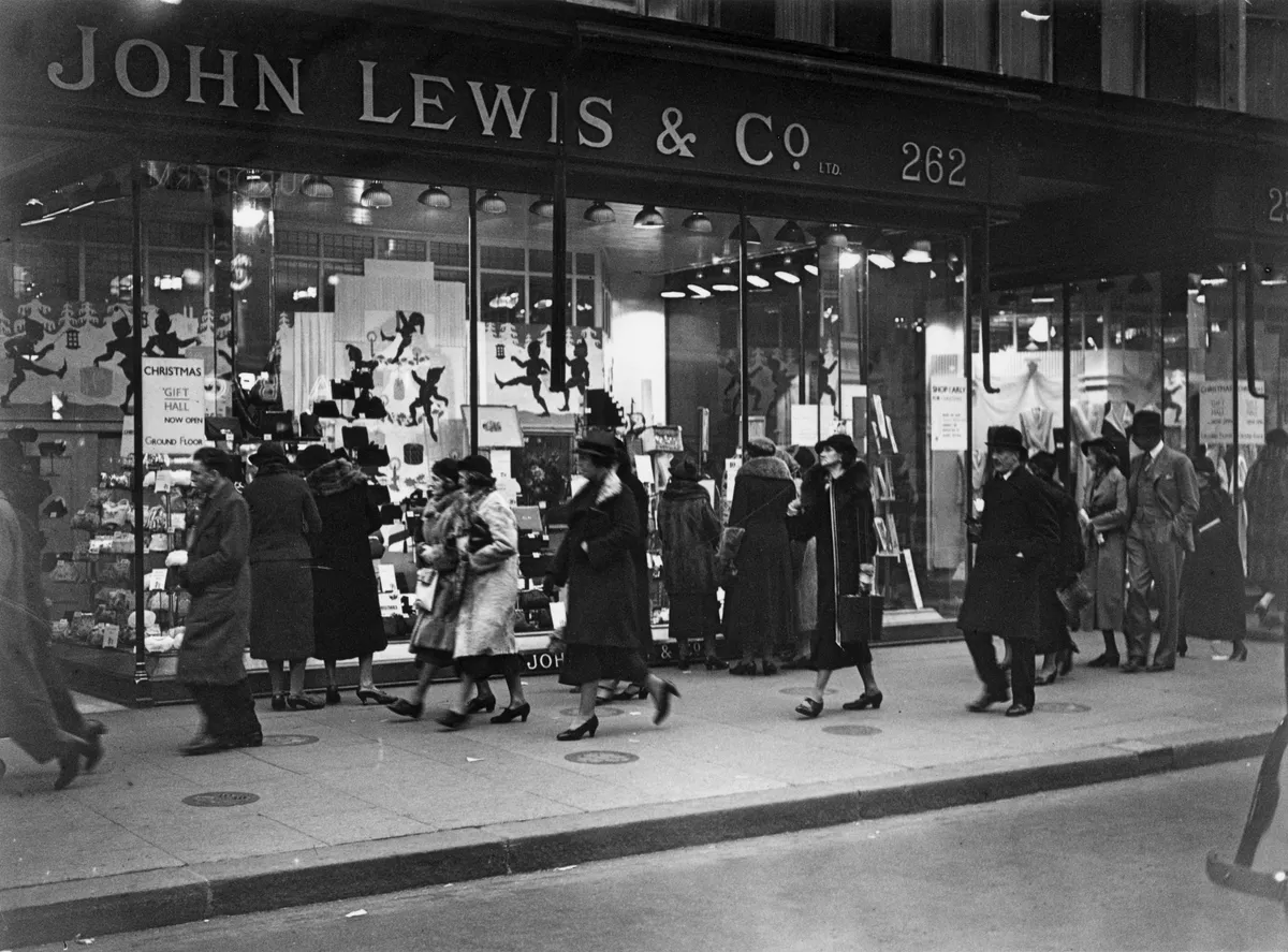 History of department stores John Lewis