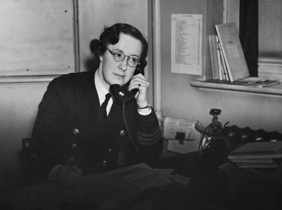 Chief Officer Ella Faith Stubbs of the WW2 Wrens, Westminster, 1941
