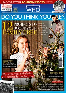 Christmas issue of Who Do You Think You Are? Magazine