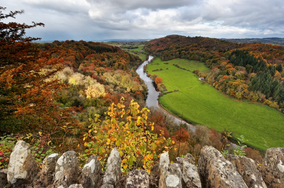 A view of the River Wye from Symonds Yat on the border of Gloucestershire and Herefordshire/Credit Getty Images