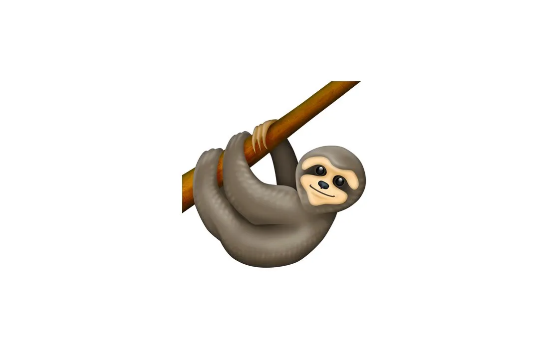 Sloth emoji. © Unicorde Consortium