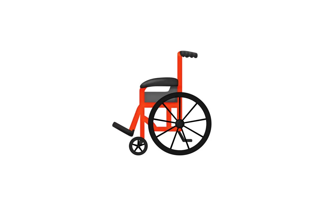 Manual wheelchair emoji. © Unicorde Consortium