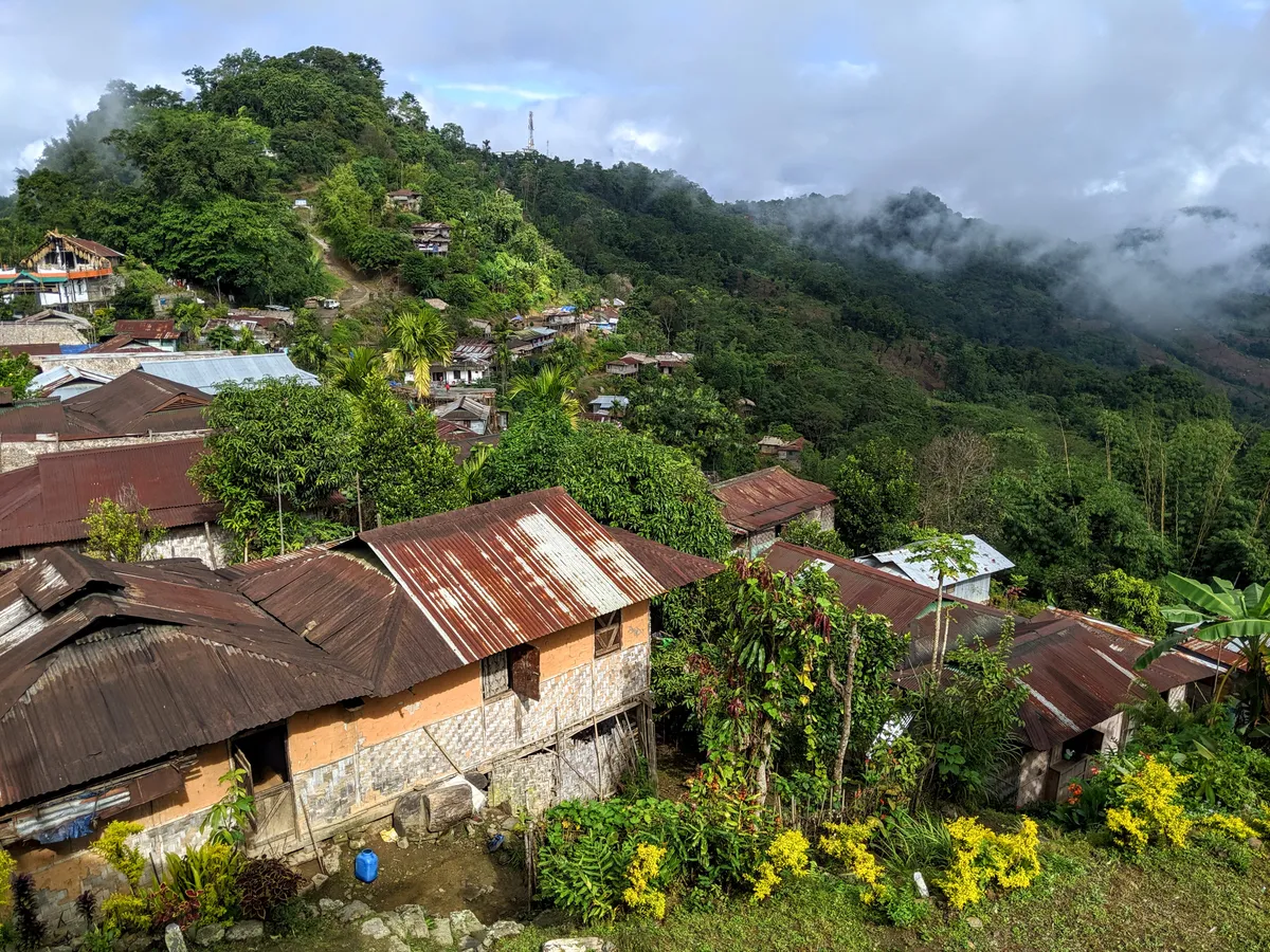 Yaongyimchen village in Nagaland. © Bolingbroke Kent