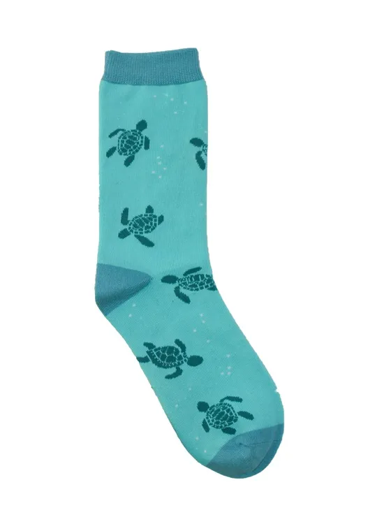 Sea turtle sock. Wild Socks
