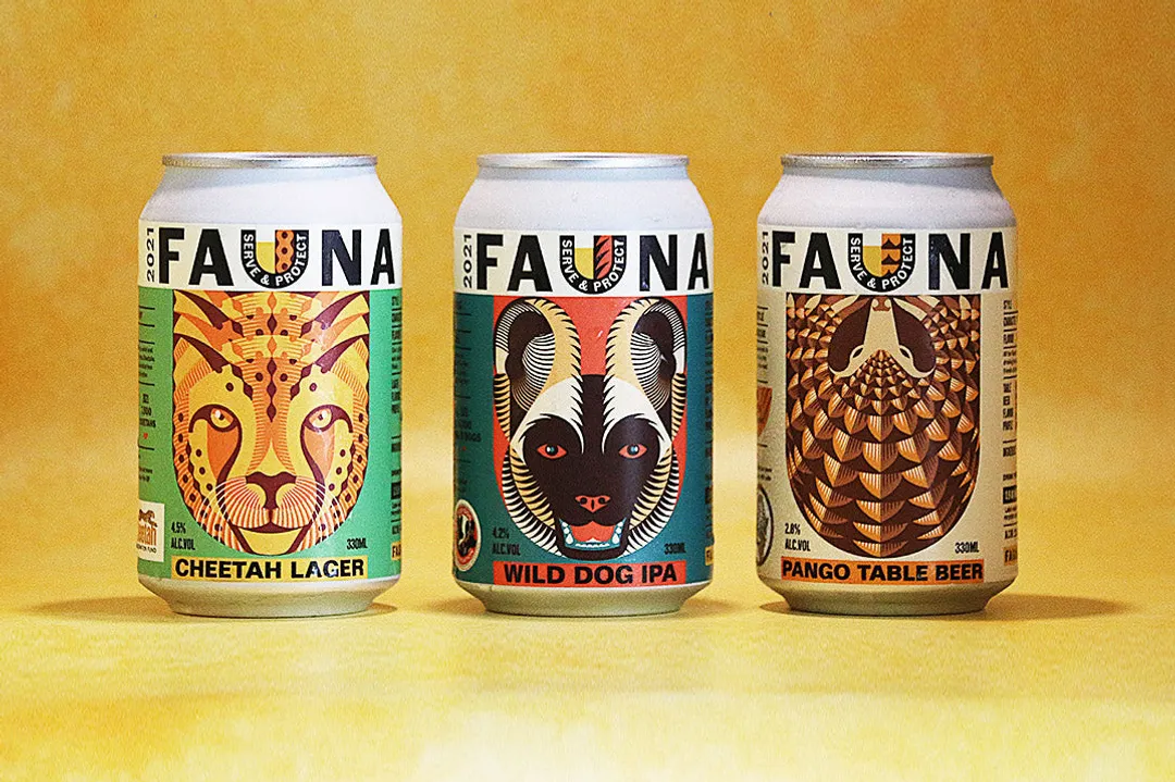 Fauna Brewing cans