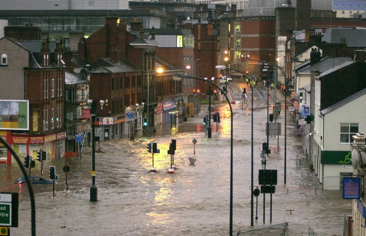 Sheffield floods © Getty