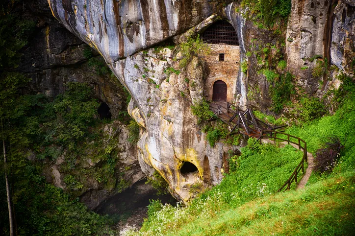 Postojna Cave entrance