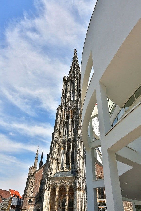 Der Turm des Ulmer Münsters.Foto: Tourismus Marketing GmbH Baden-Württemberg
