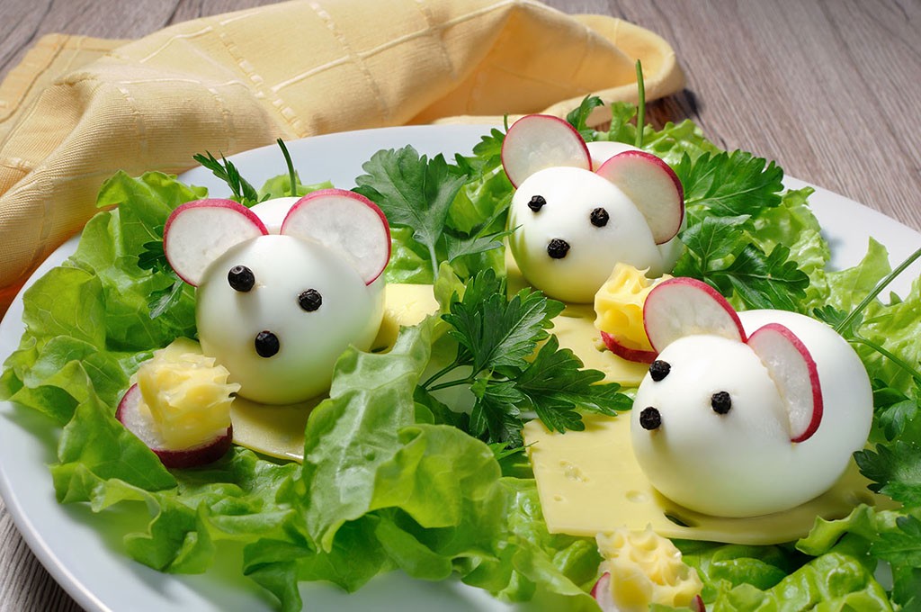 Rezept: Ostereier mal anders - als Mäuschen