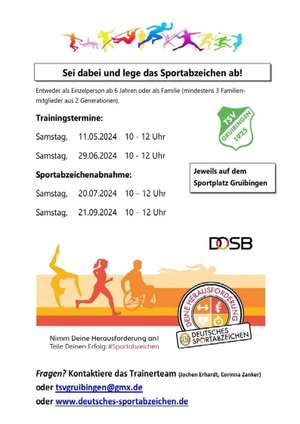 Deutsches Sportabzeichen im TSV