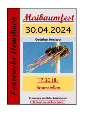 Maibaumfest Hemsbach
