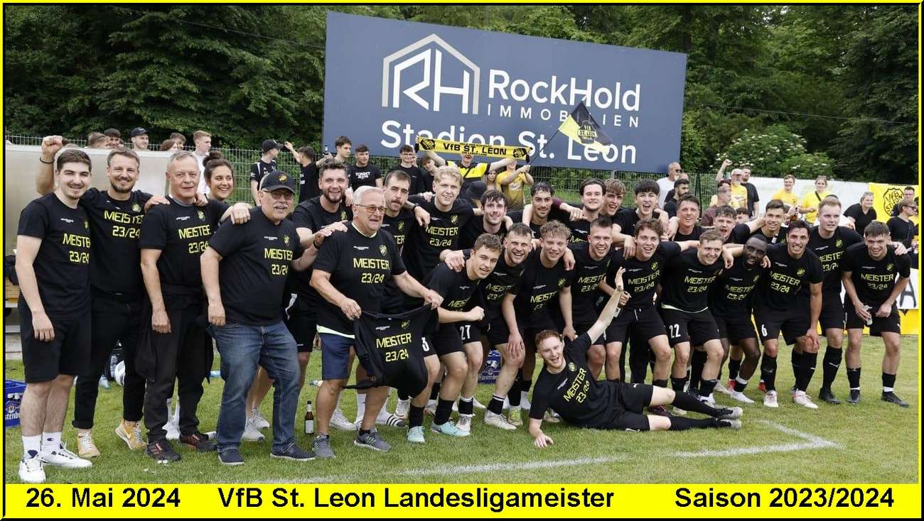 Julian Ruck 26.05.2024: Landesliga-Meister Saison 2023/2024! | NUSSBAUM