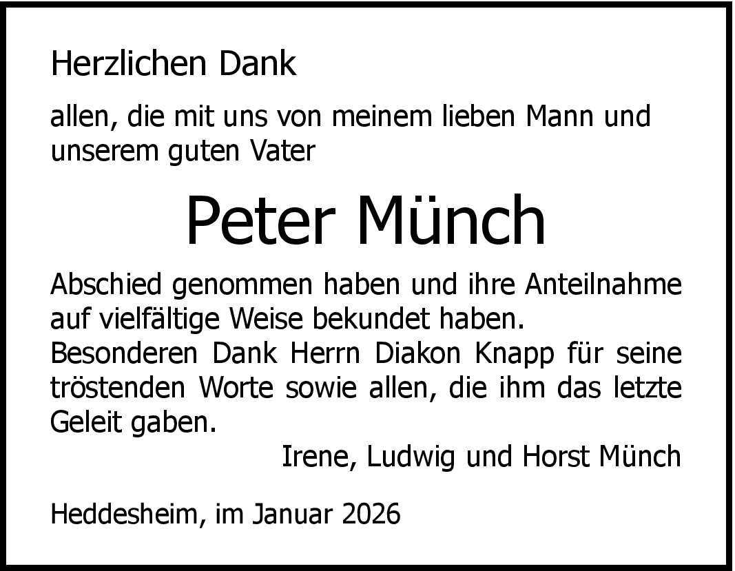 Peter Muench Peter Münch | NUSSBAUM.de