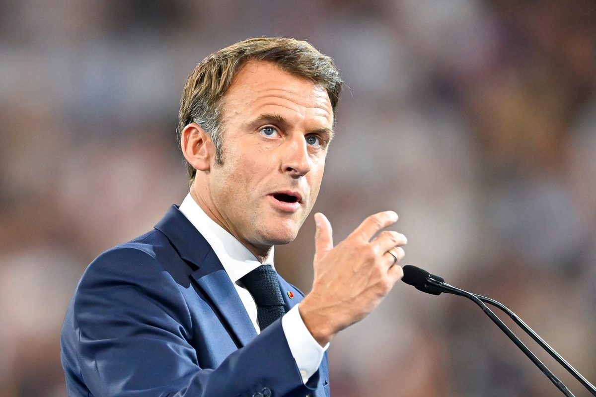 Macron vows to help efforts to reopen Hormuz, lower fuel prices