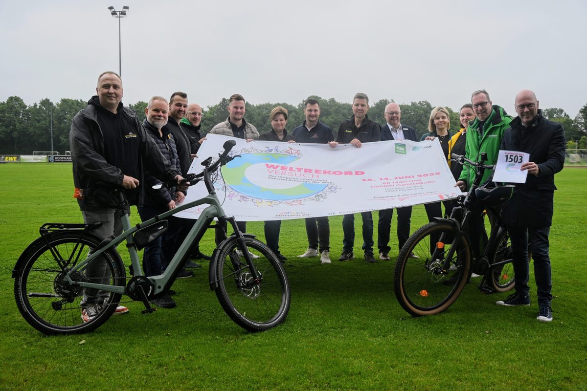 Now the world record in Cloppenburg is finally set to be broken