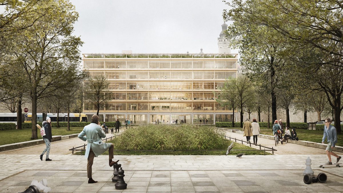 Großbaustelle ausgelagert: Firma baut Teile für das Global Hub der Uni ...