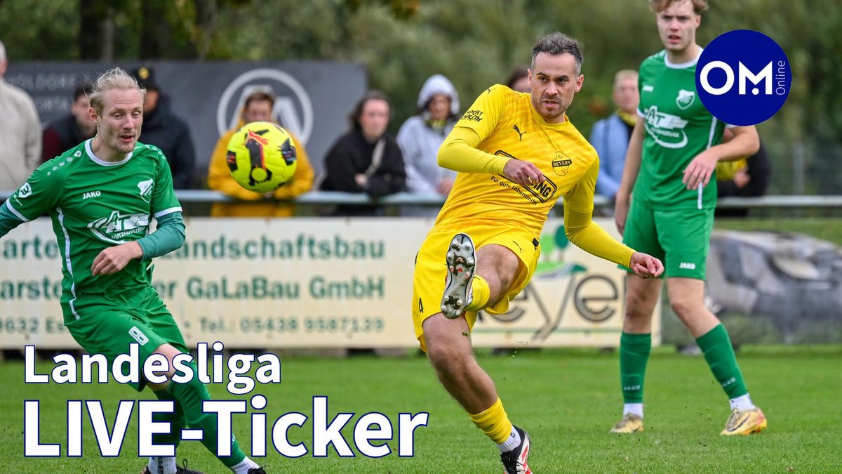 Im Live-Ticker! Der Landesliga-Kracher zwischen dem BV Garrel und dem SV ...