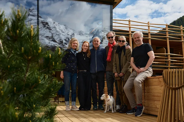 Visciani Photography Familienfoto der Gastgeber