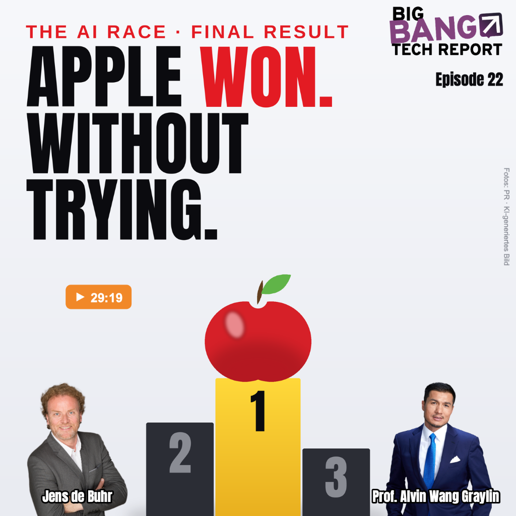 Thumbnail der 22. Episode des BIG BANG TECH REPORT Podcast