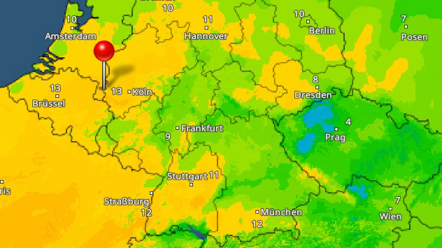 16 Grad im Eifelföhn - Zum Wochenstart 15-Grad-Marke geknackt