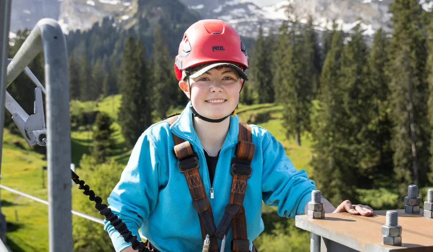 Gabriela ist Seilbahn-Mechatronikerin im 2. Lehrjahr