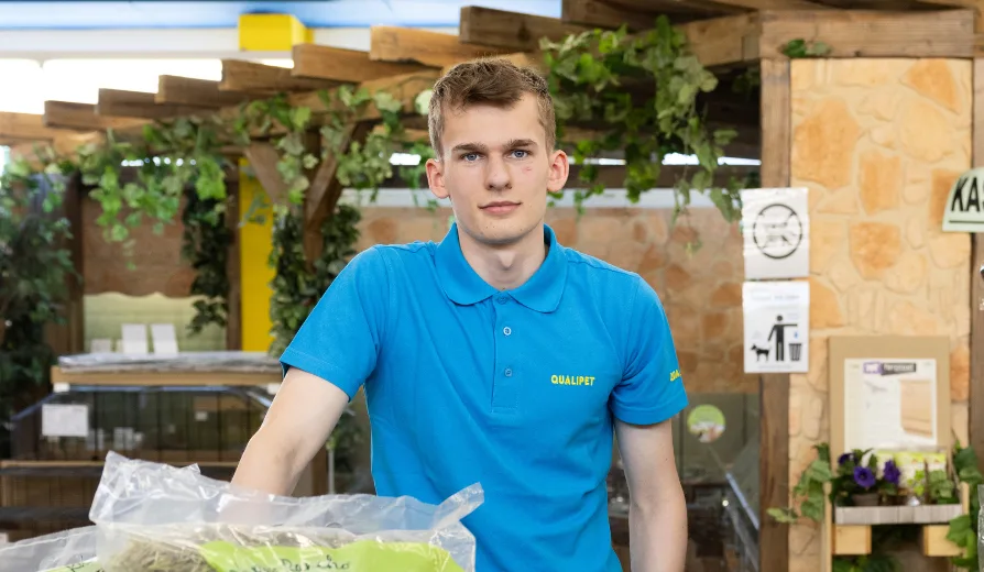 Zoofachhandel: Jamie macht eine Lehre als Detailhandelsfachmann Bereich Zoohandel