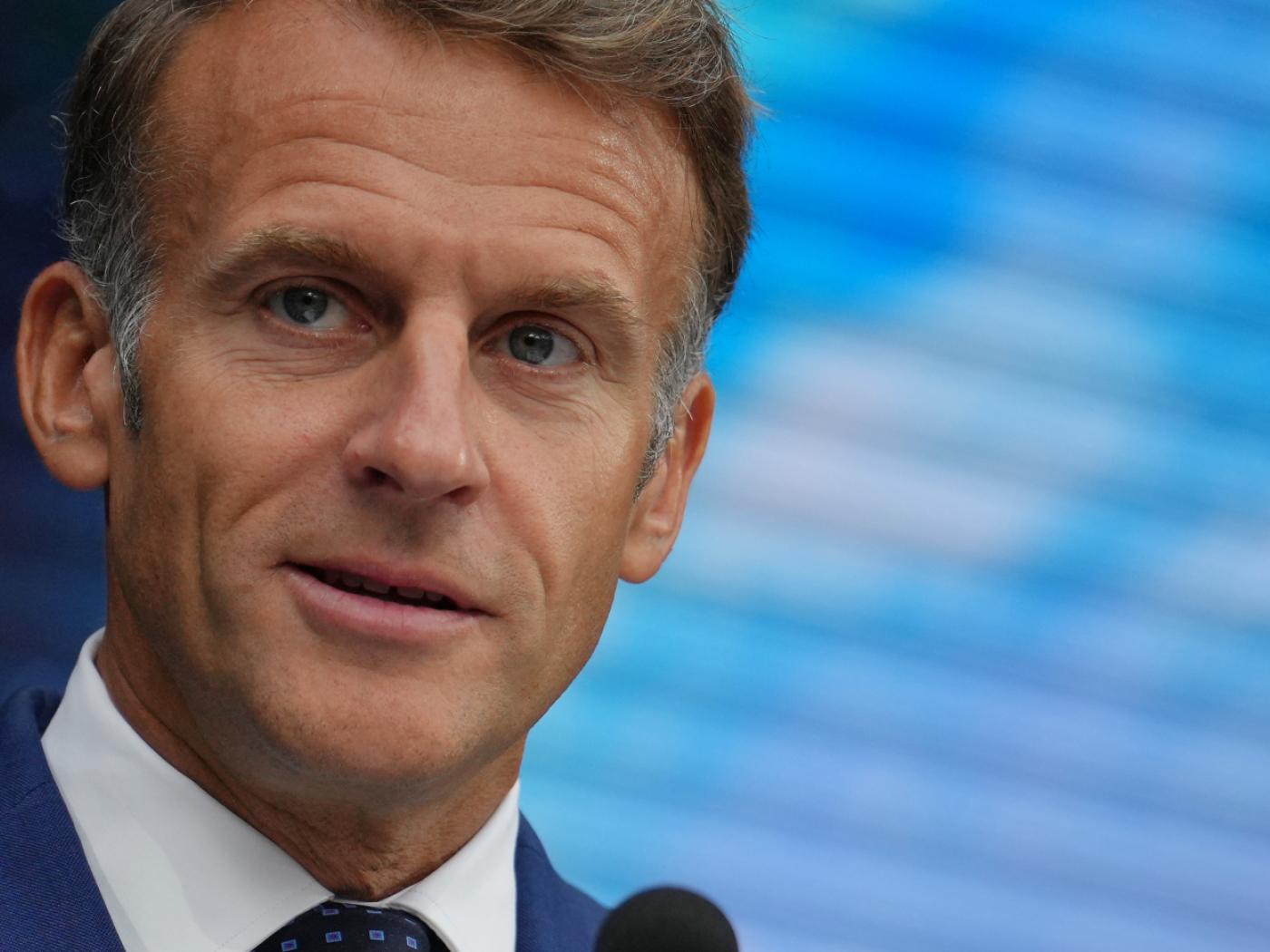 ARCHIV - Der französische Präsident Emmanuel Macron. Foto: Aurelien Morissard/Pool AP/dpa/Archivbild