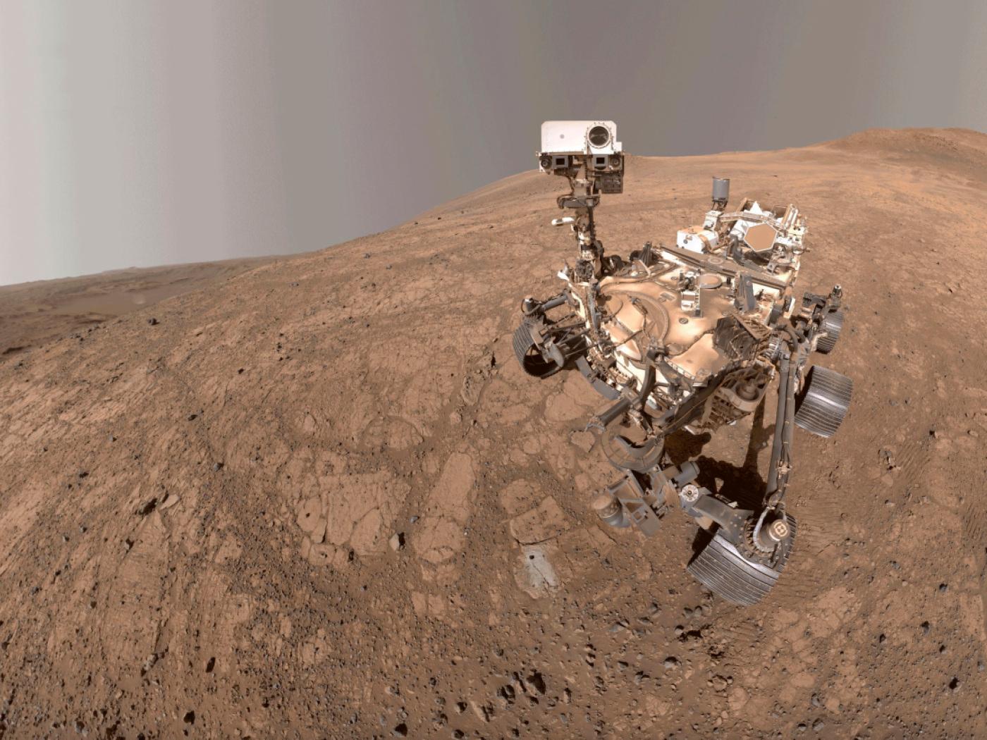 Seit 2021 rollt der Nasa-Rover "Perseverance" über den Mars. (Archivbild)