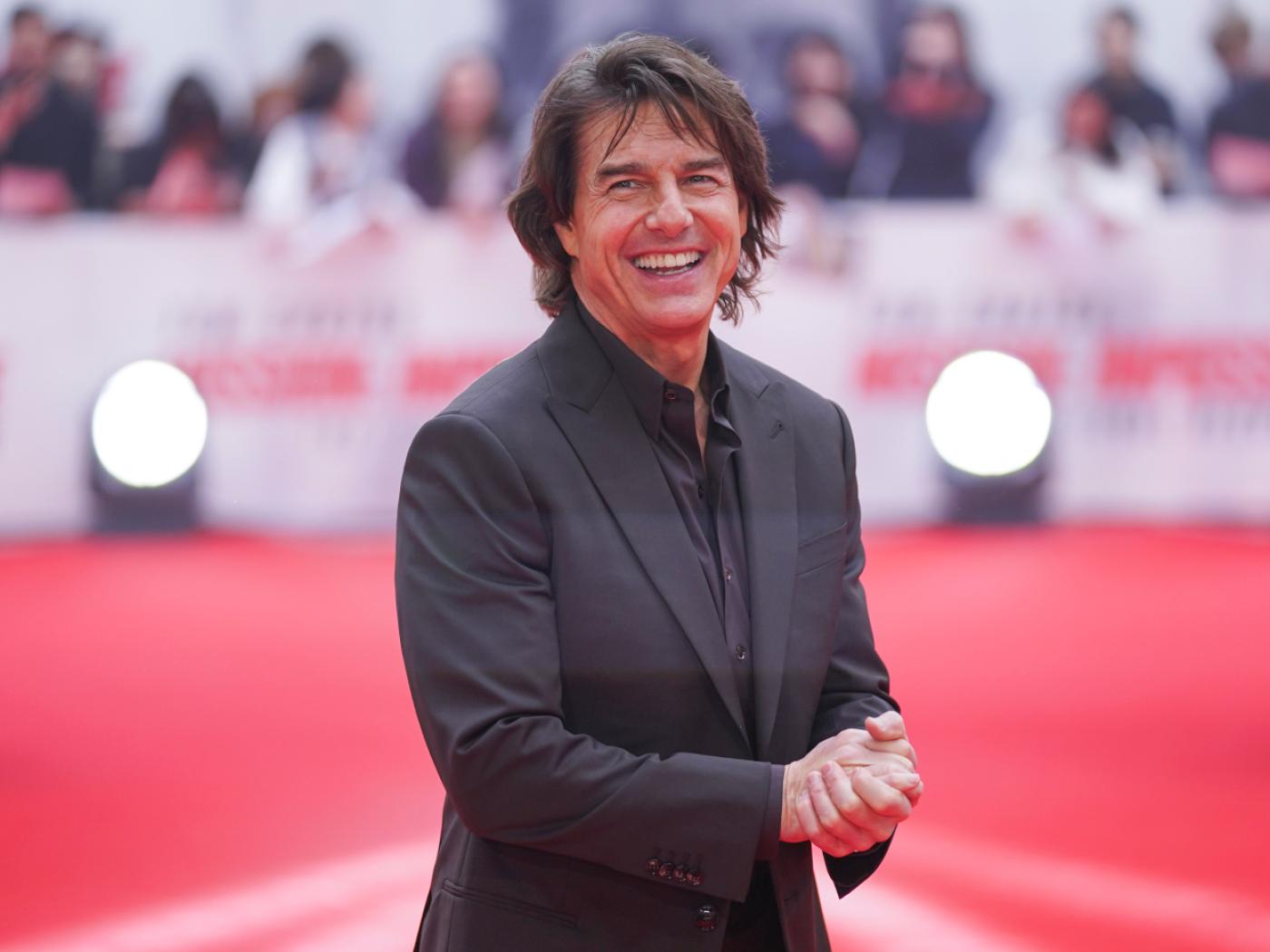 ARCHIV - Tom Cruise posiert für die Fotografen bei der Ankunft auf der Premiere des Films "Mission: Impossible - The Final Reckoning' in London. Foto: Alberto Pezzali/Invision/dpa
