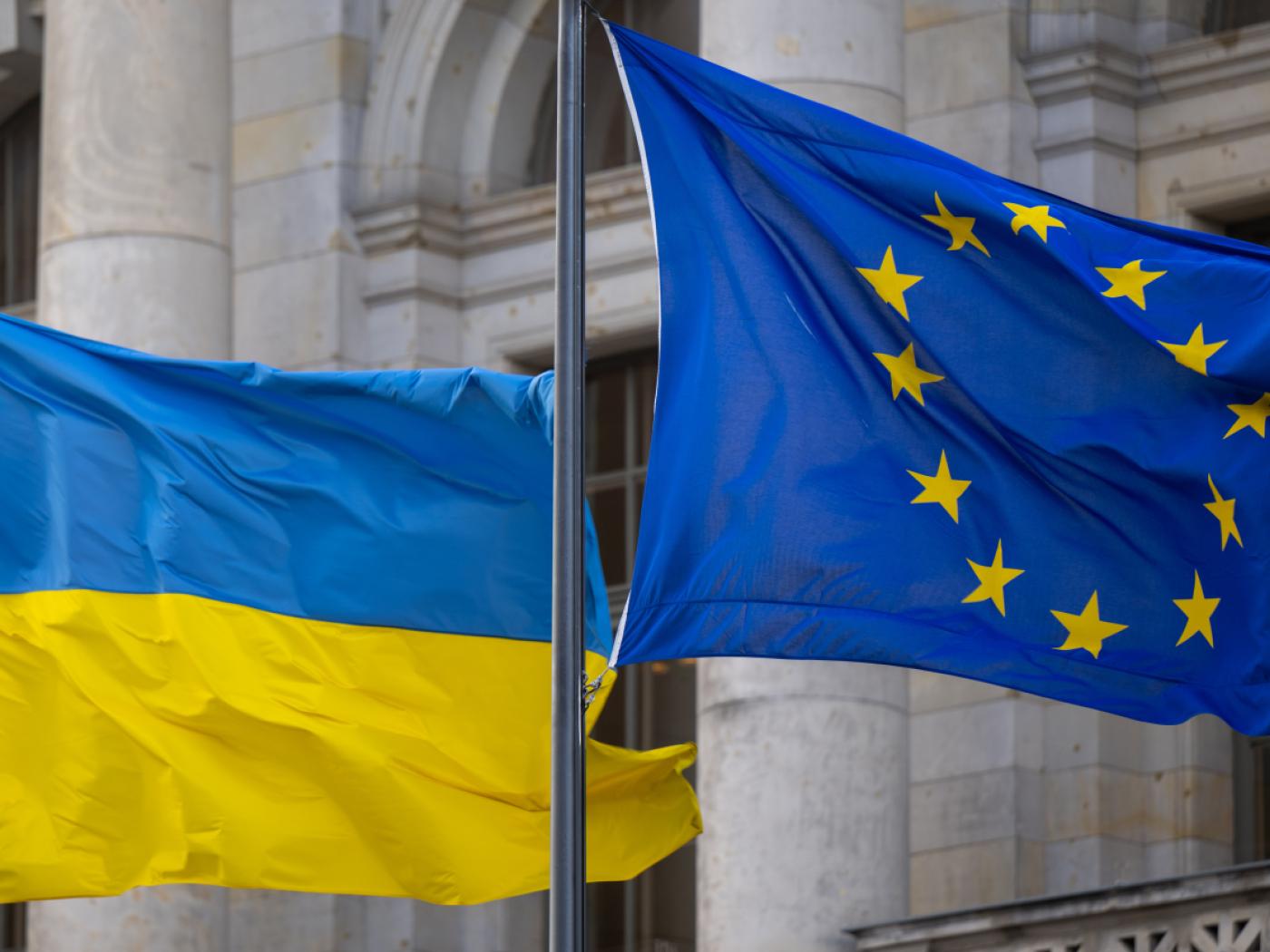 Soll die angegriffene Ukraine rasch Teil der EU werden? Der Meinungstrend in Europa ist gegenläufig. (Archivbild)