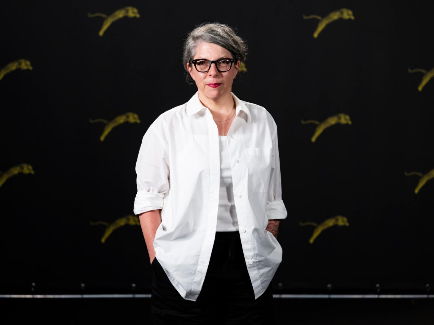 Petra Volpe im August am Locarno Film Festival, wo "Frank & Louis" Europapremiere hatte. Nun ist ihr erster englischsprachige Film im Kino zu sehen. (Archivbild)