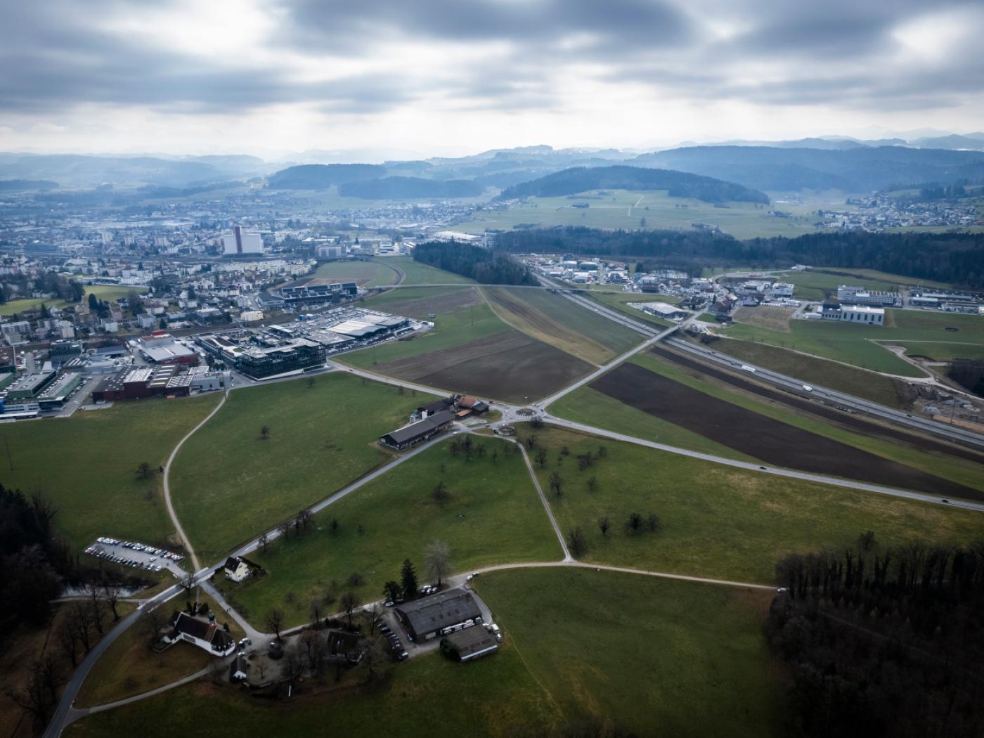 Ein geplanter Wirtschafts- und Arbeitsstandort im Kanton Thurgau ist das Gebiet Wil West. (Archivbild)