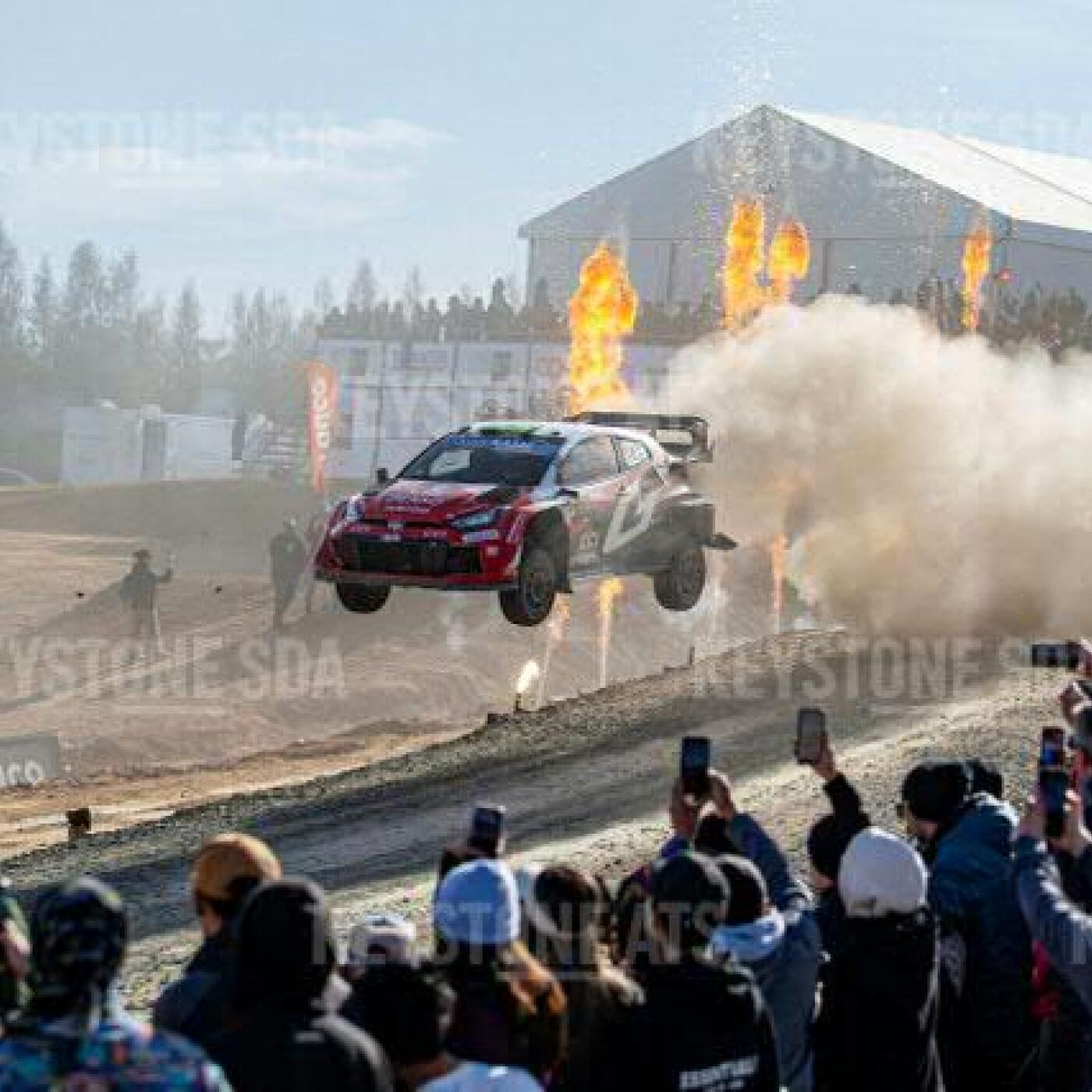 Elfyn Evans ist endlich am Ziel angekommen