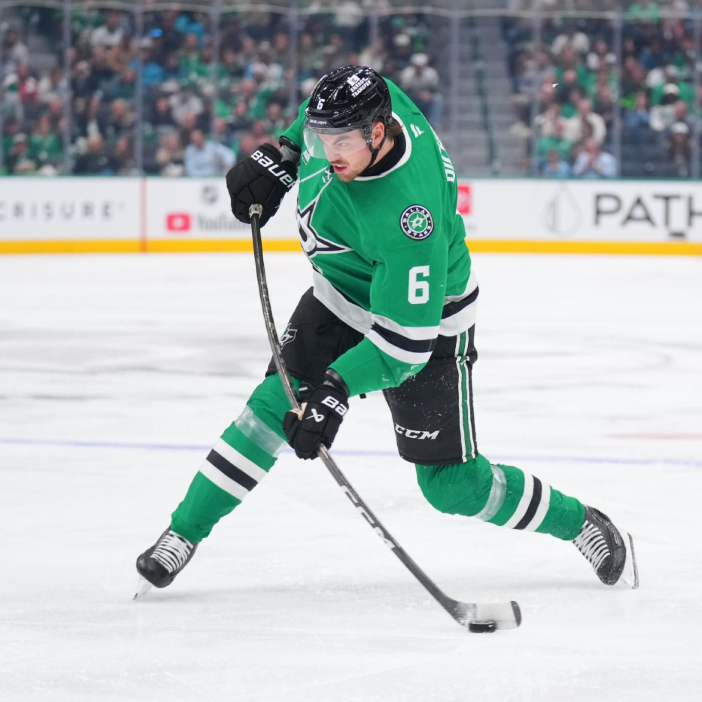 Lian Bichsel und die Dallas Stars feiern einen 5:0-Sieg