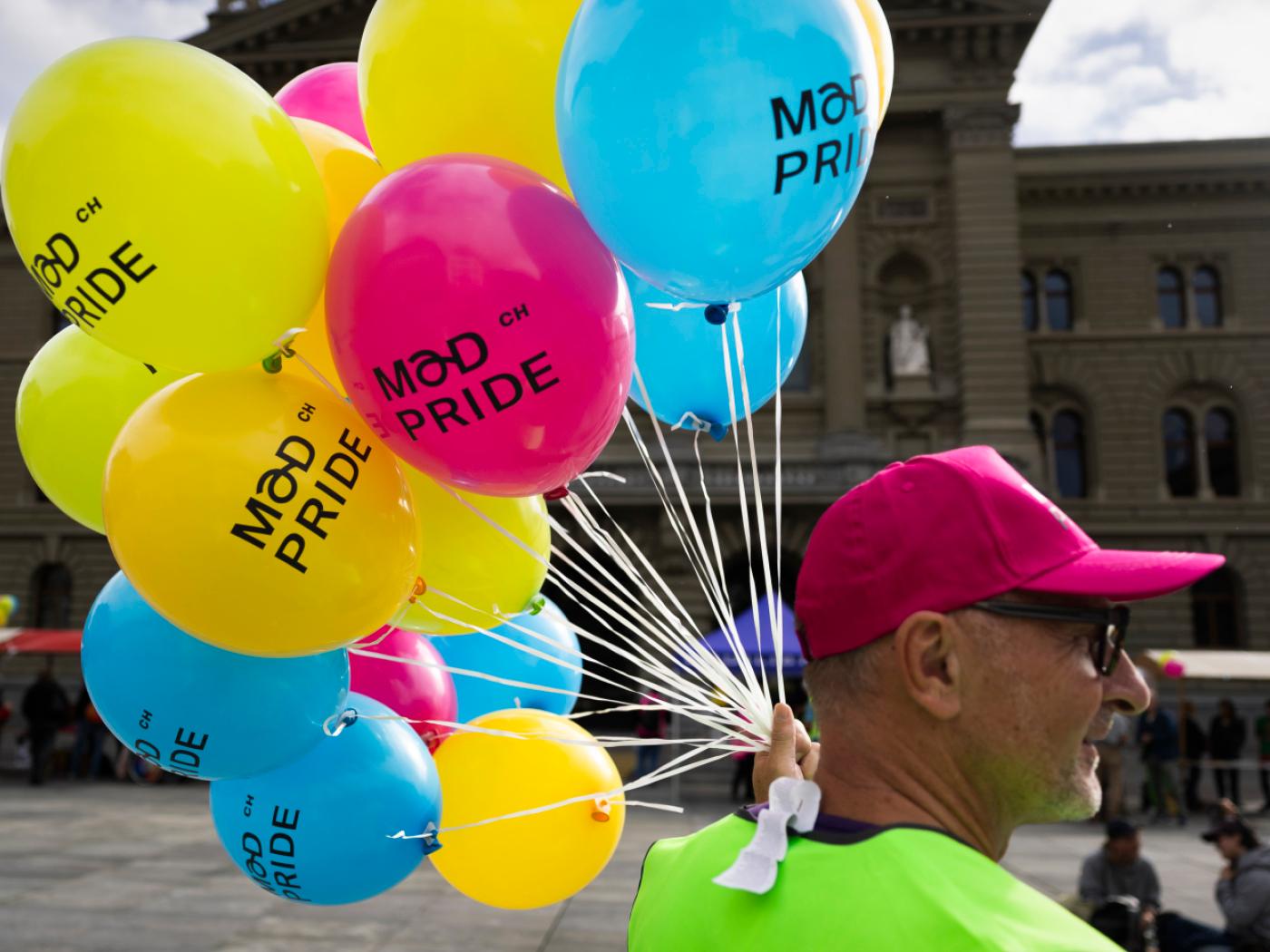 Ein Zeichen setzen für die Sichtbarkeit, Akzeptanz und Inklusion von Menschen mit psychischen Erkrankungen: Darum ging es am Samstag vor dem Bundeshaus in Bern mehreren hundert Menschen an der vierten Schweizer Mad Pride.