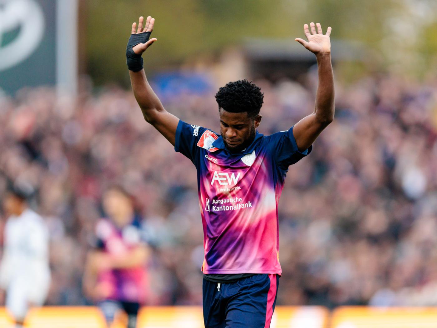 Daniel Afriyie schoss den FC Aarau gegen seinen Ex-Klub in die nächste Cup-Runde