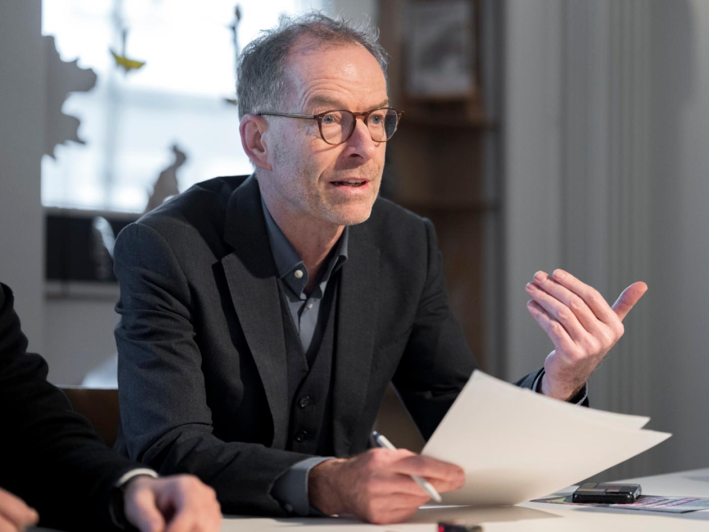 Will bei den Investitionen auf die Bremse treten: Der Zürcher Stadtrat und Finanzvorsteher Daniel Leupi (Grüne).